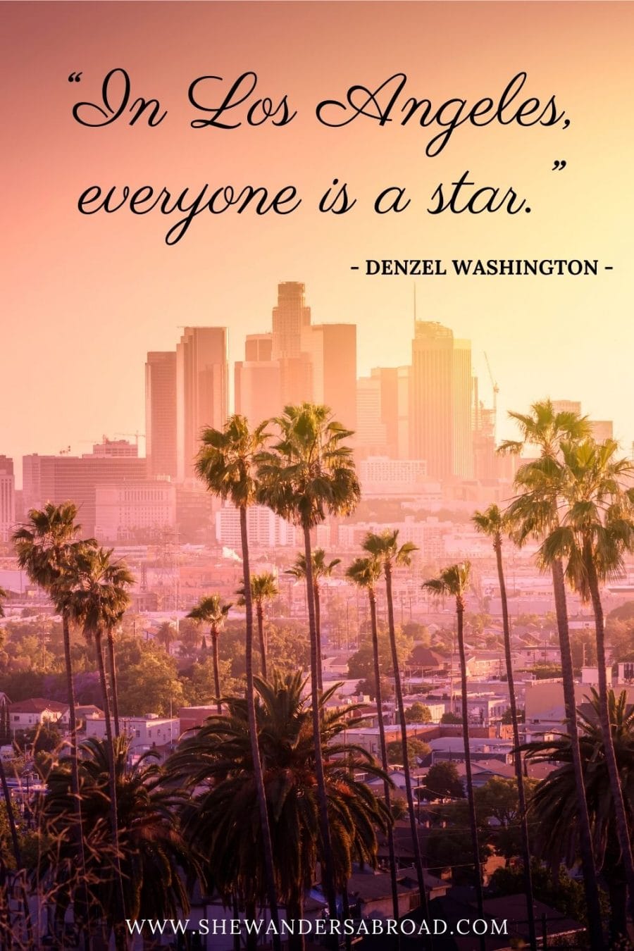 Short Los Angeles Quotes for Instagram