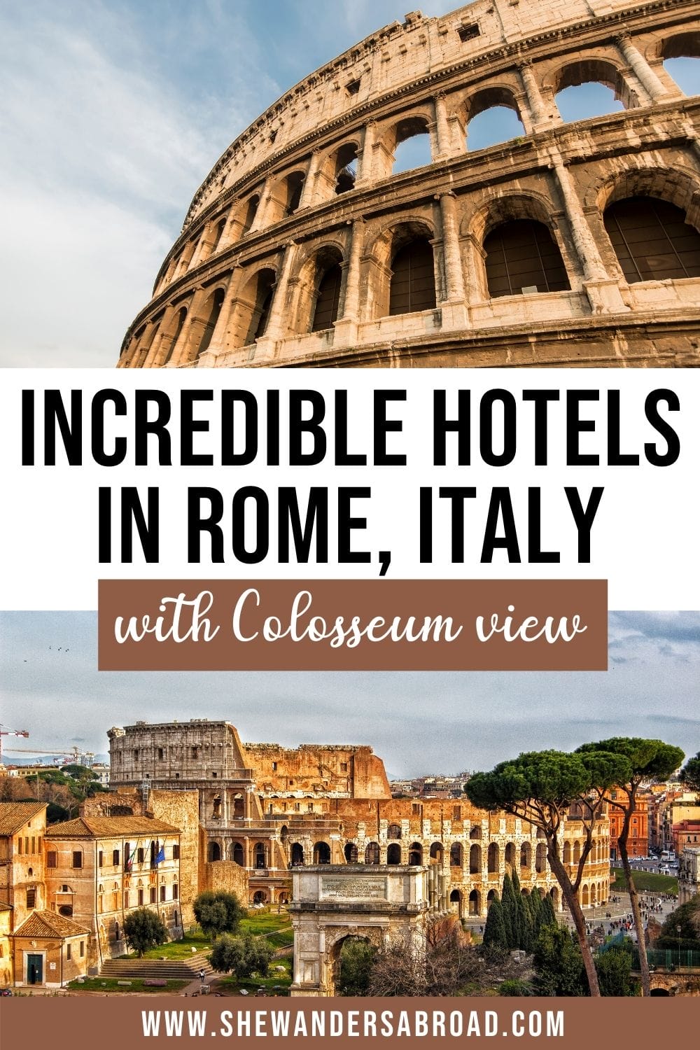 Rome Hotels with Views of the Colosseum