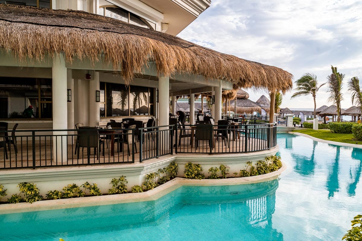 Exterior of Sedona Grill at JW Marriott Cancun