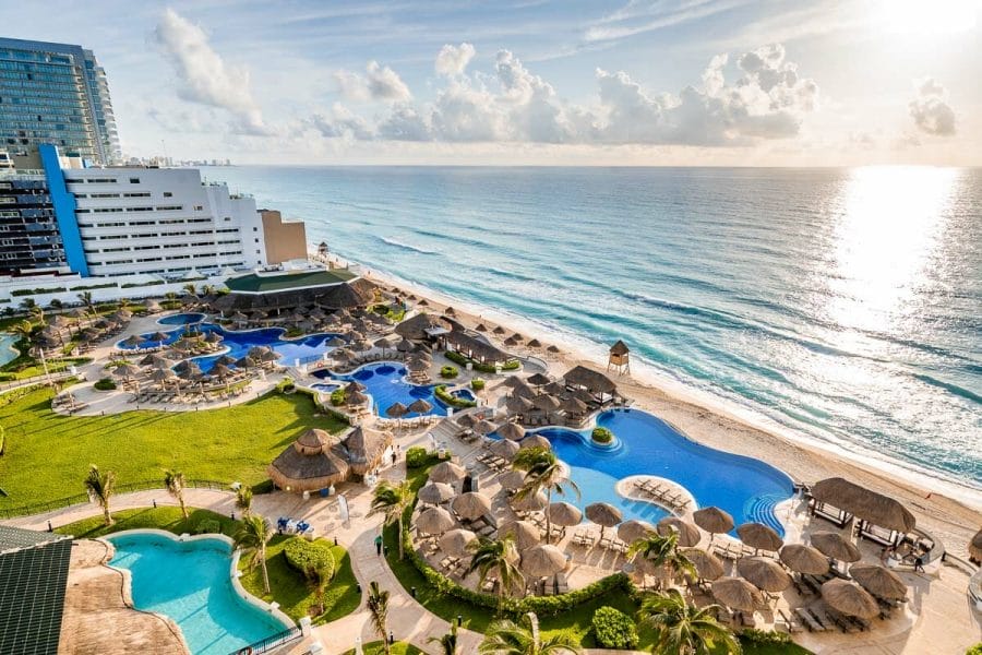 View from the room at JW Marriott Cancun