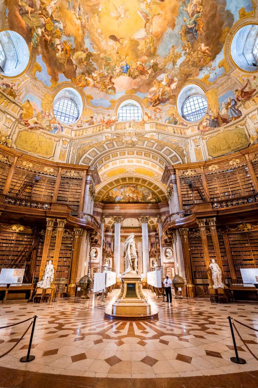 State Hall of the Austrian National Library in Vienna