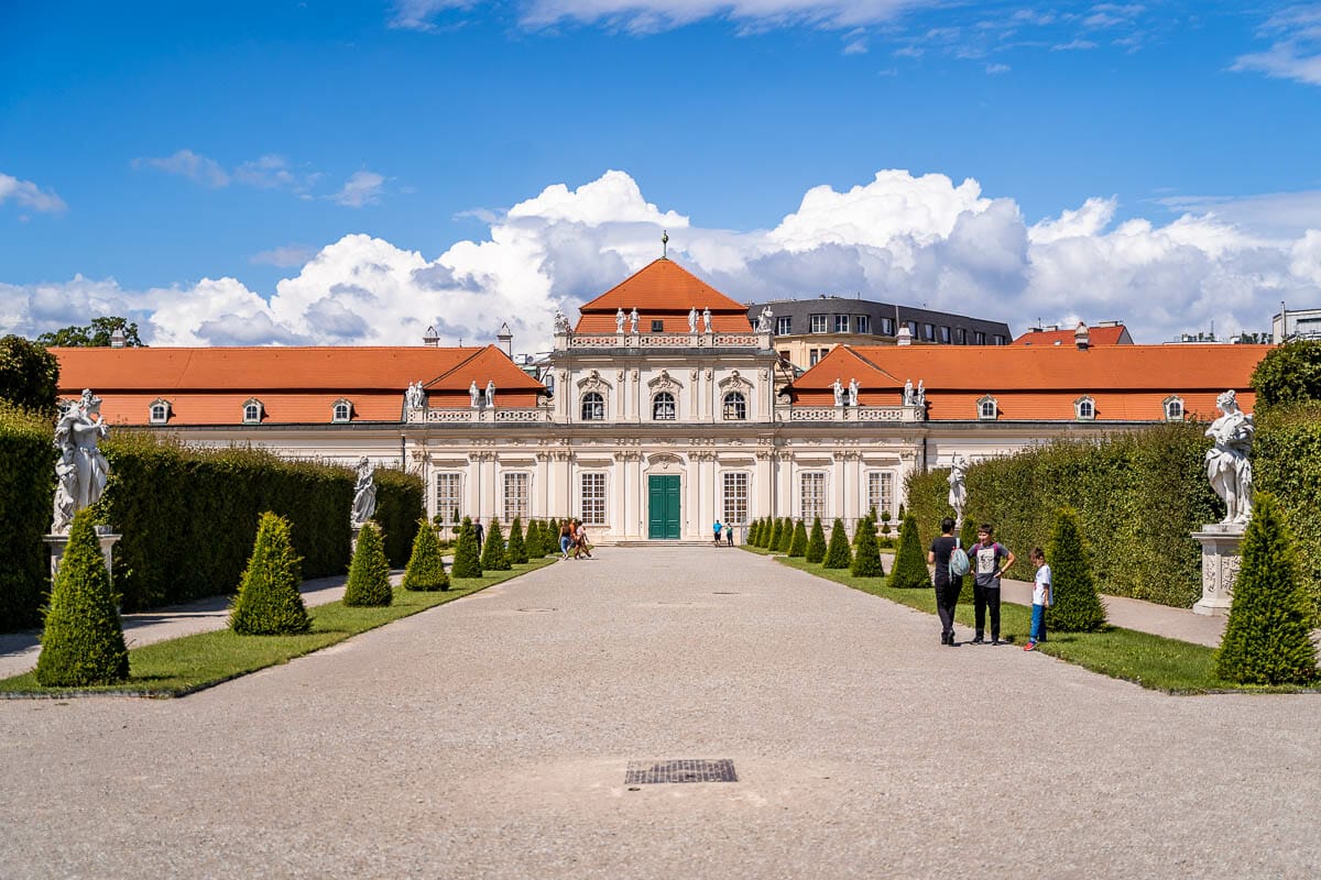 Lower Belvedere Palace in Vienna