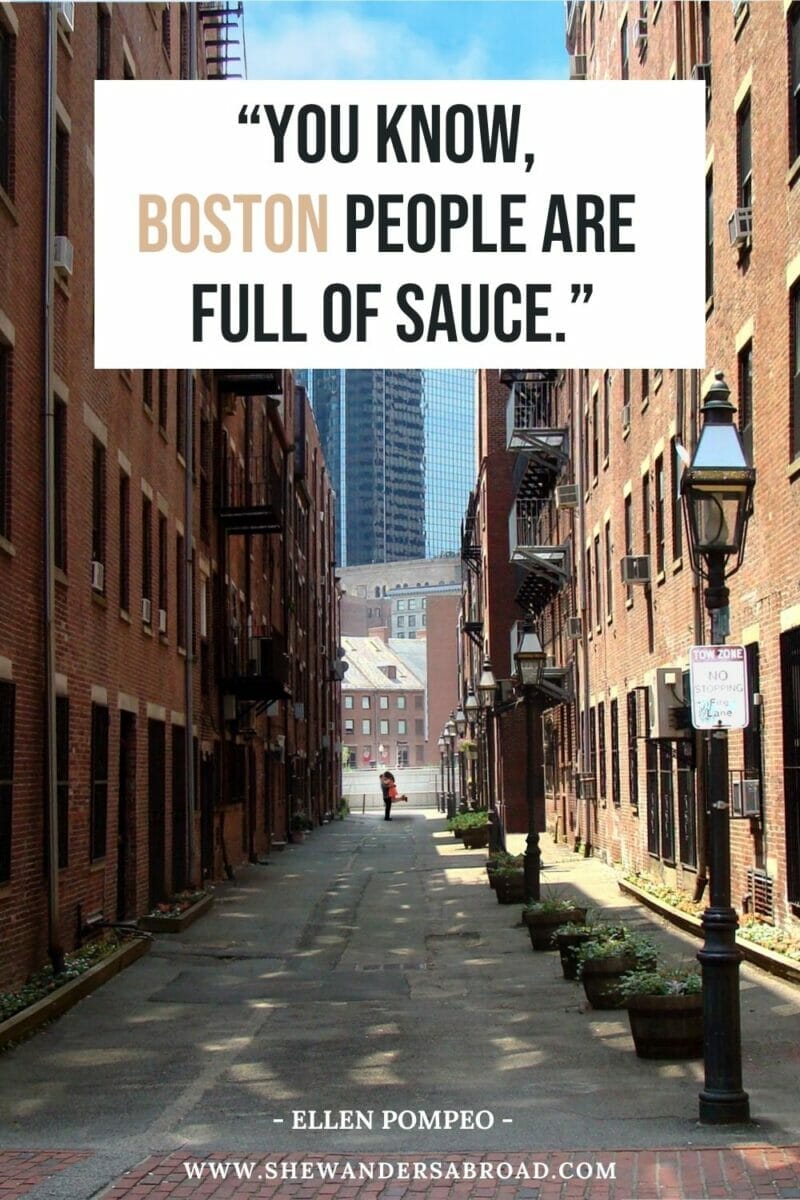 Short Boston Quotes for Instagram