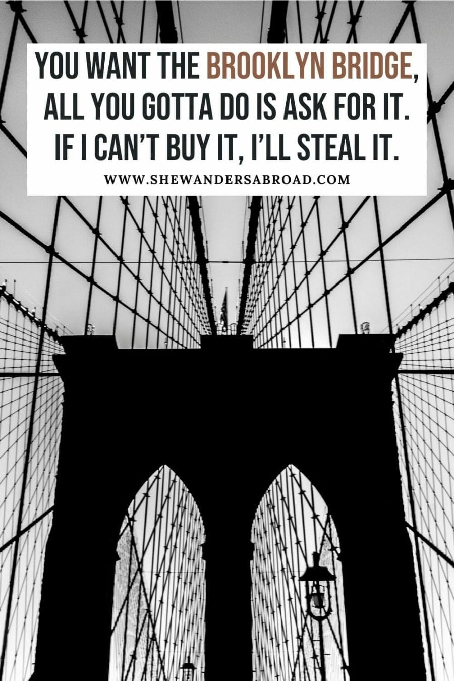 Famous Brooklyn Bridge Quotes for Instagram