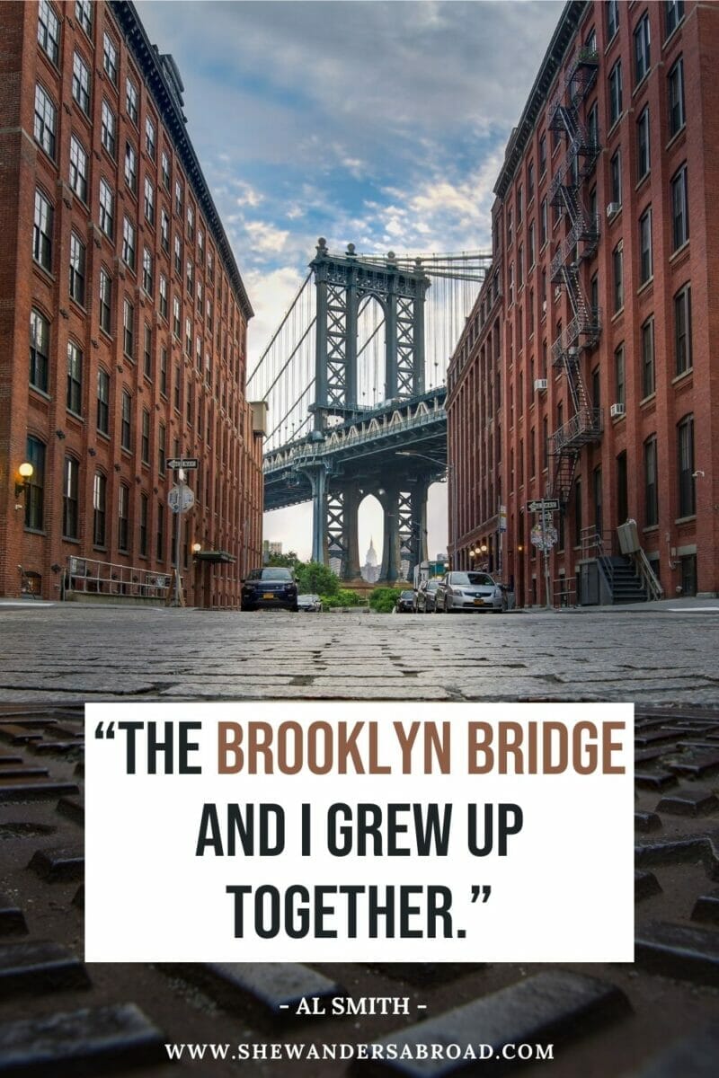 Best Brooklyn Bridge Instagram Quotes