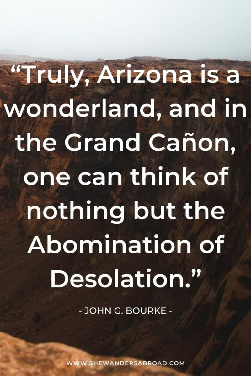 Grand Canyon Sayings