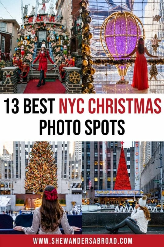 13 Incredible NYC Christmas Photo Spots You Can't Miss | She Wanders Abroad