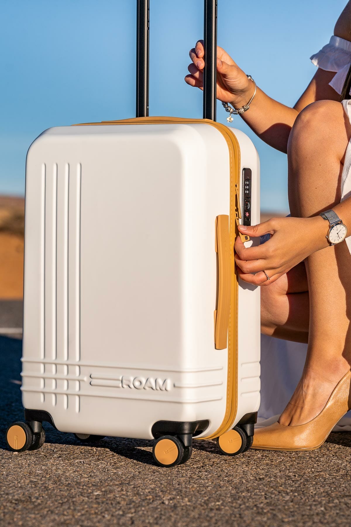 Roam Luggage at Monument Valley