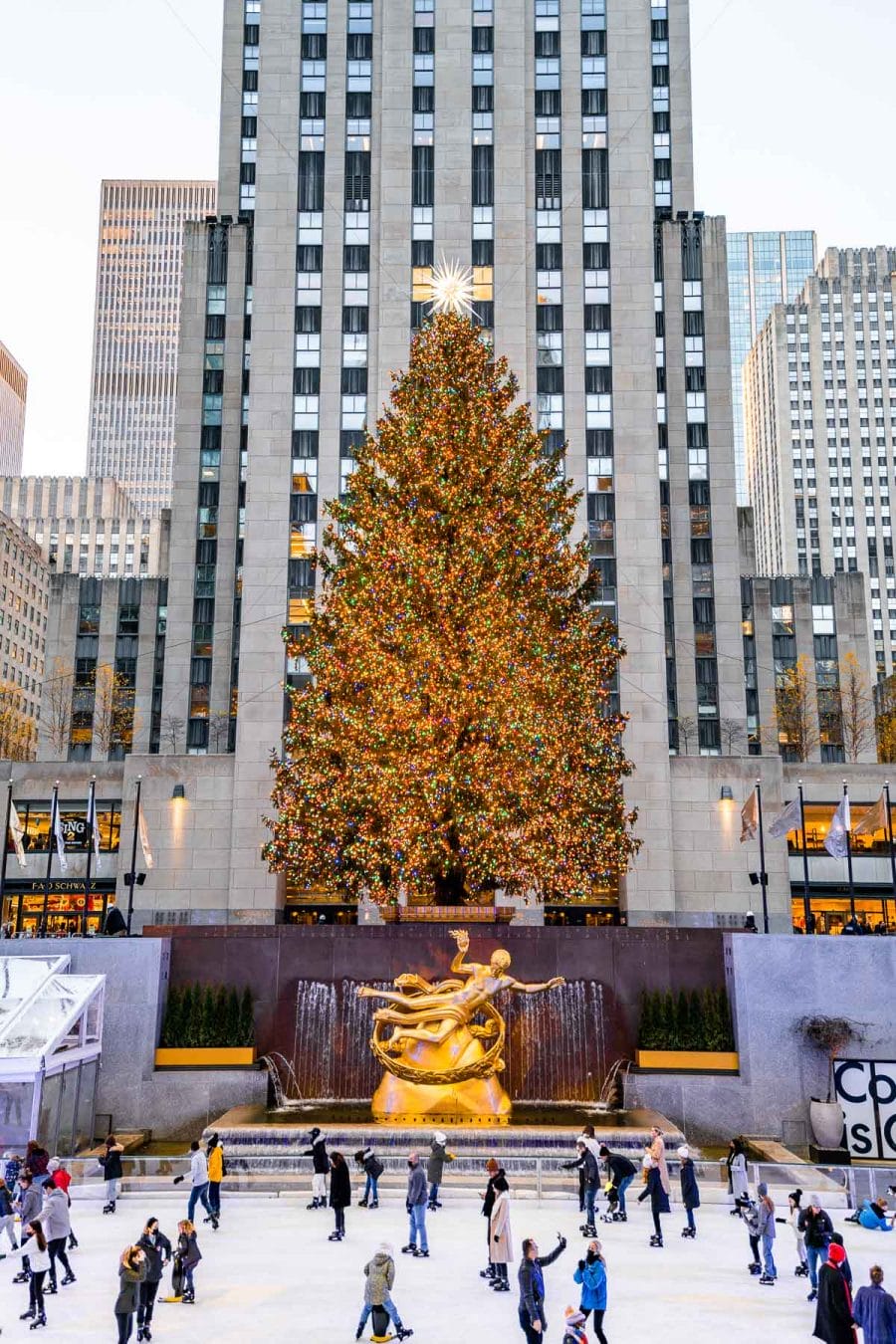 Rockefeller Center Christmas Tree in New York