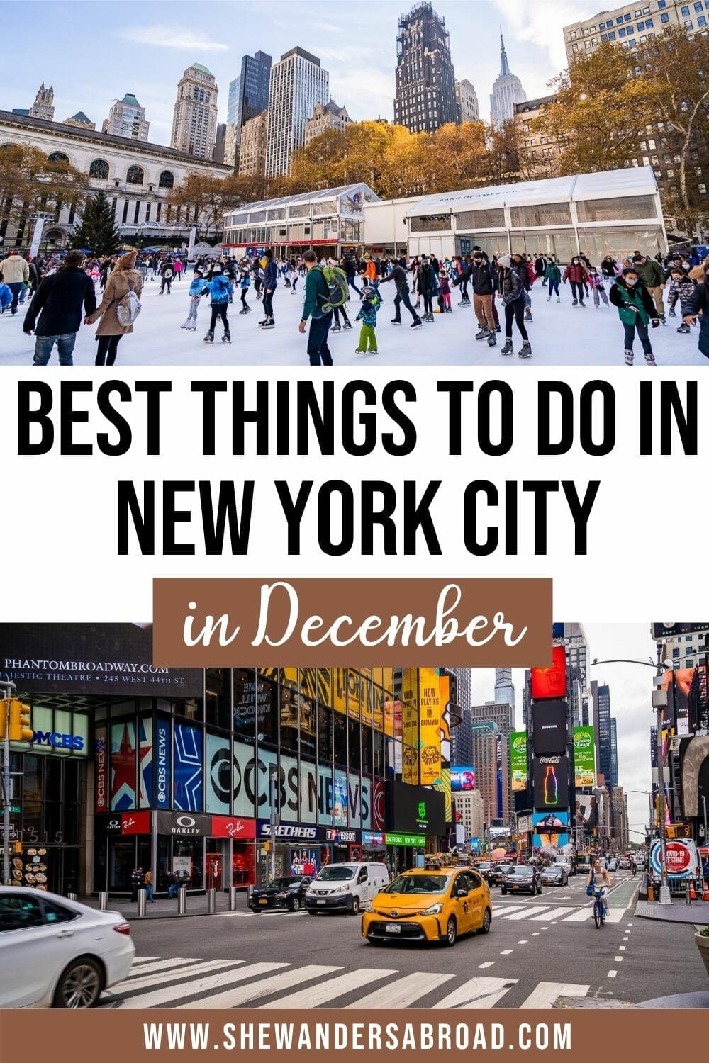 15 Festive Things to Do in New York City in December