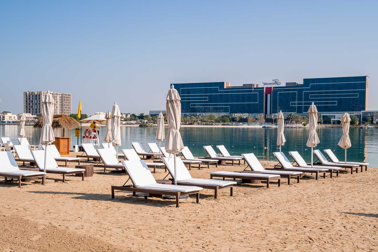 Beach at The Ritz-Carlton Abu Dhabi