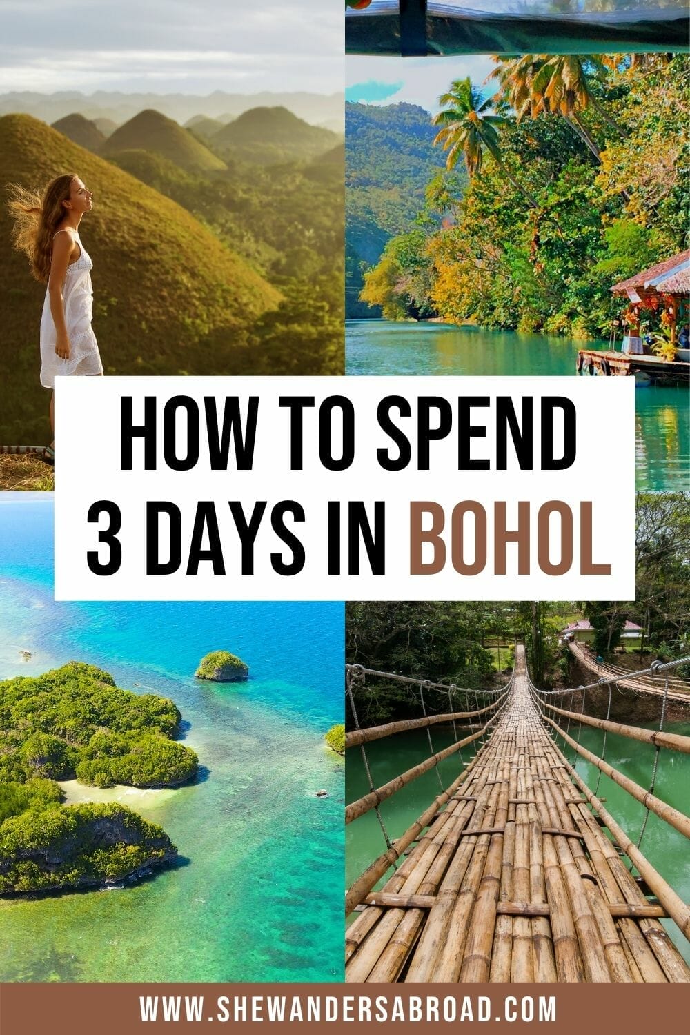 bohol tourist spot itinerary
