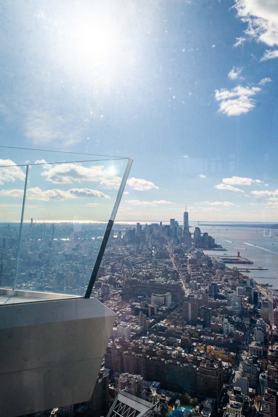 Observation deck at the Edge in New York City