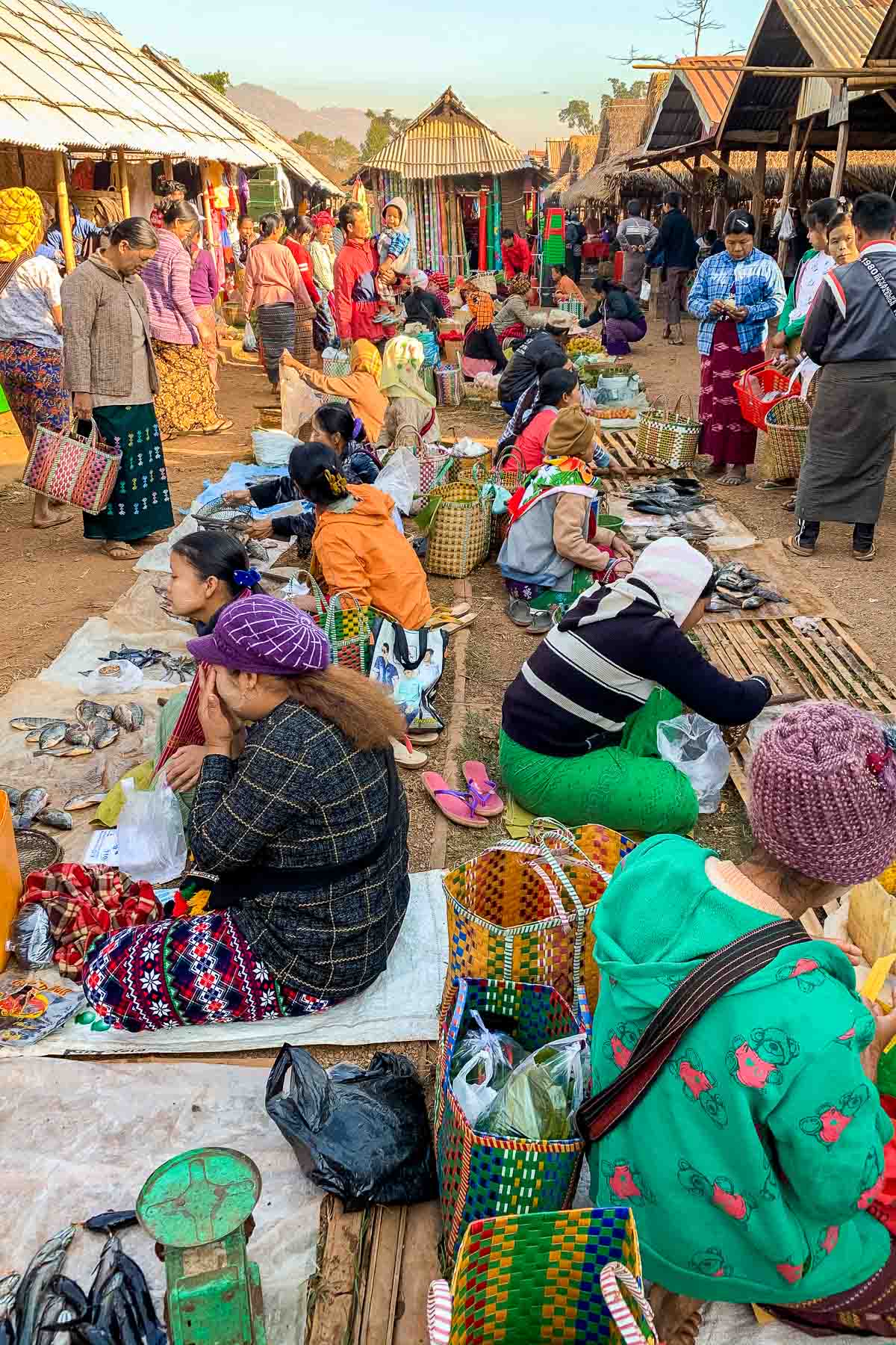 Five Day Market at Inle Lake, Myanmar