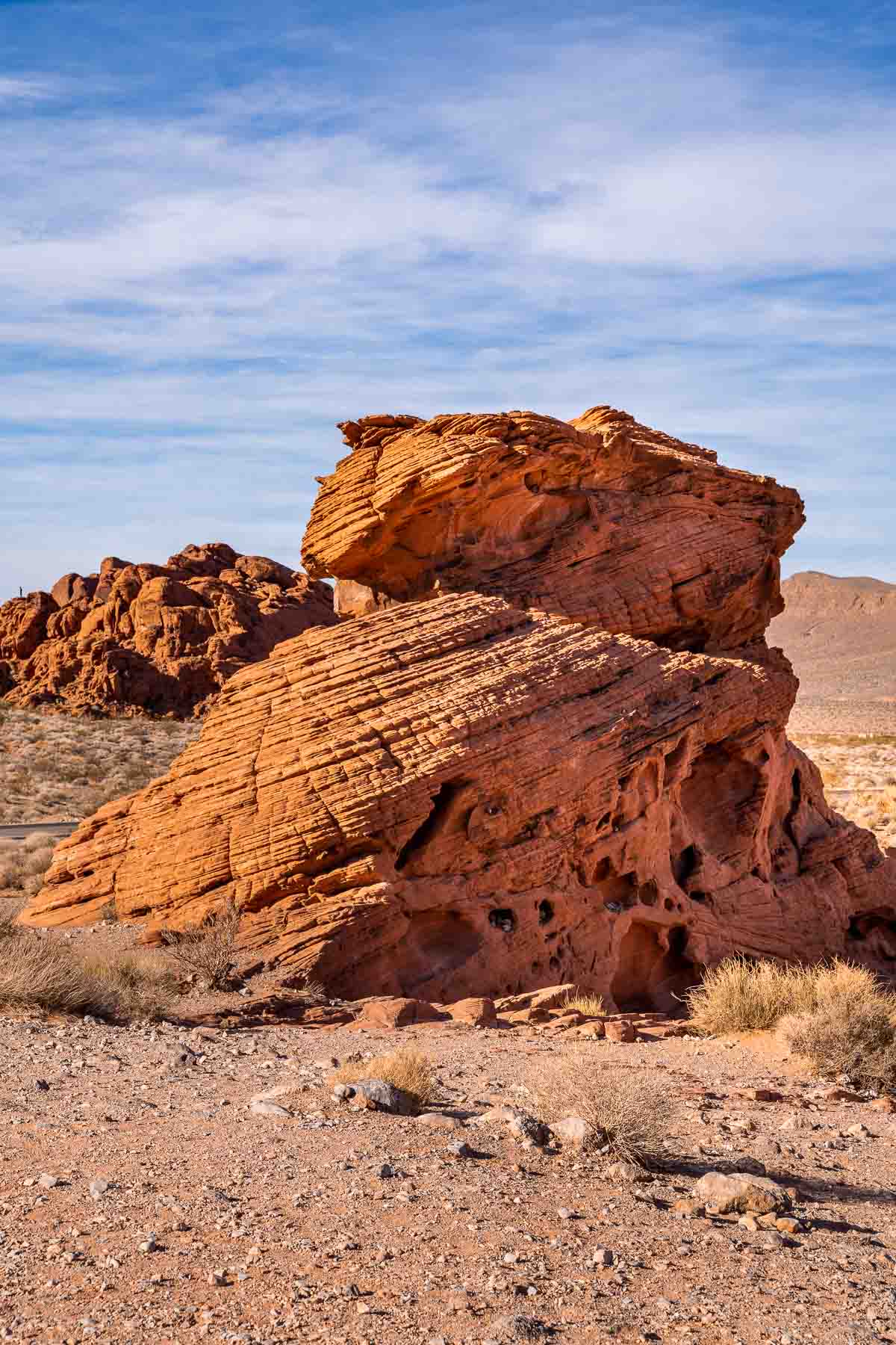The beehives in Valley of Fire State Park