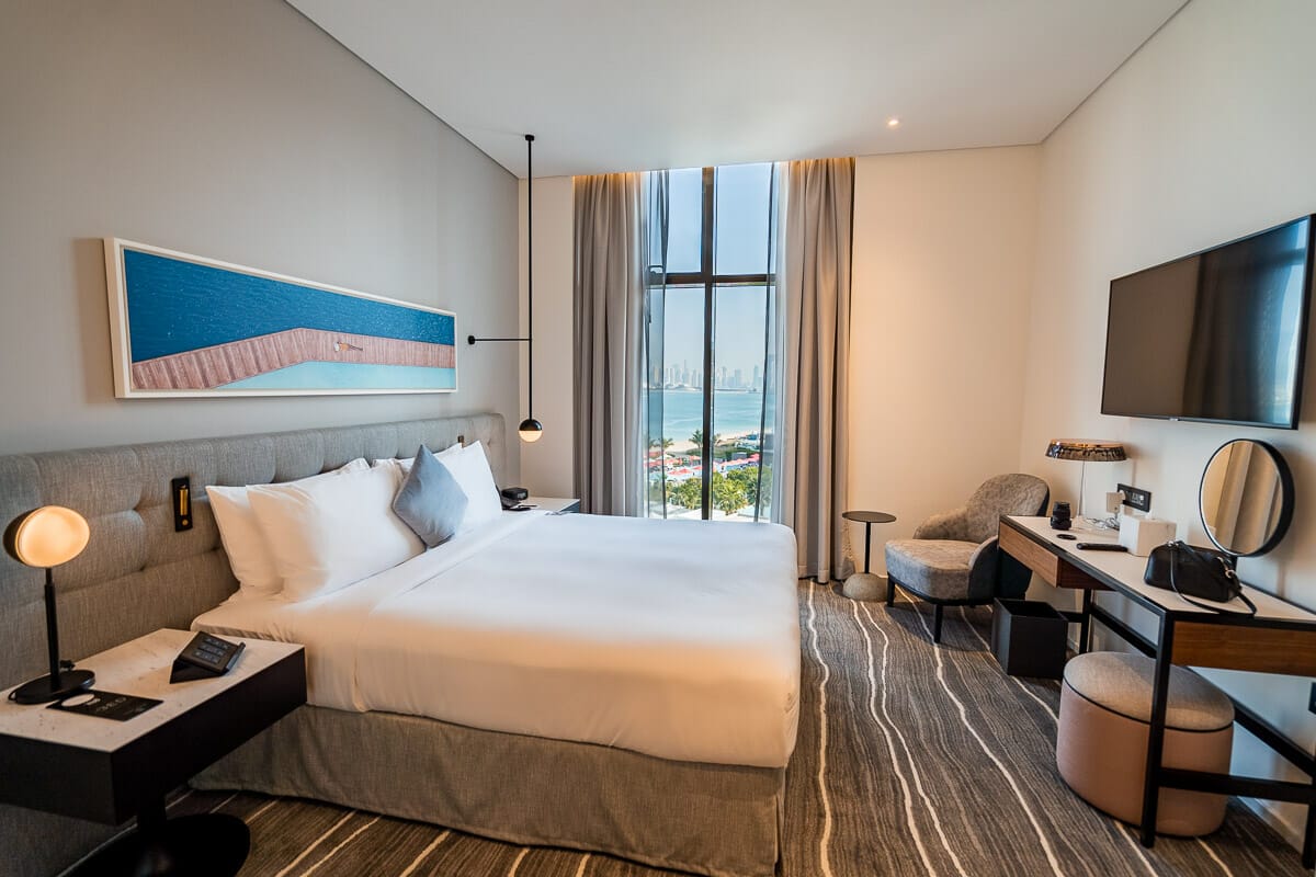 Bedroom at Th8 Palm Dubai