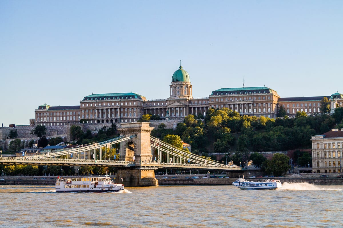 Buda Castle and the Danube River