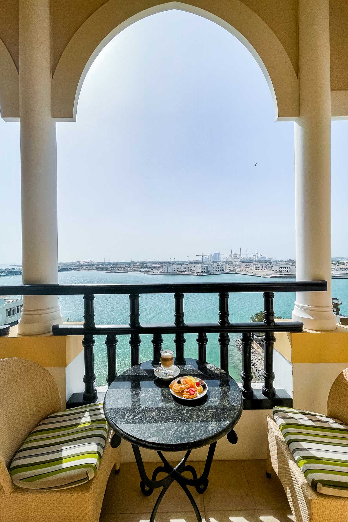 Balcony at the Horizon Club at Shangri-La Abu Dhabi