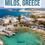 The Perfect 3 Days in Milos Itinerary for First-Timers