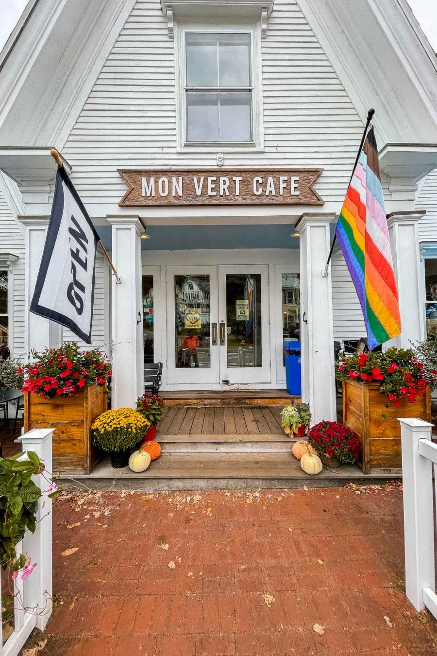 Mon Vert Cafe in Woodstock, Vermont
