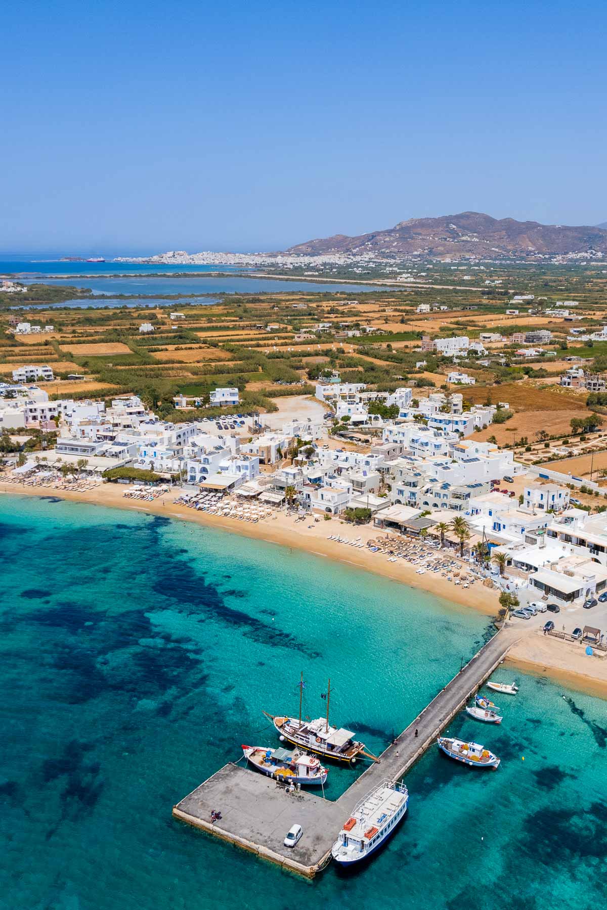Beach at Agia Anna, Naxos