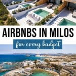17 Incredible Apartments & Airbnbs in Milos, Greece