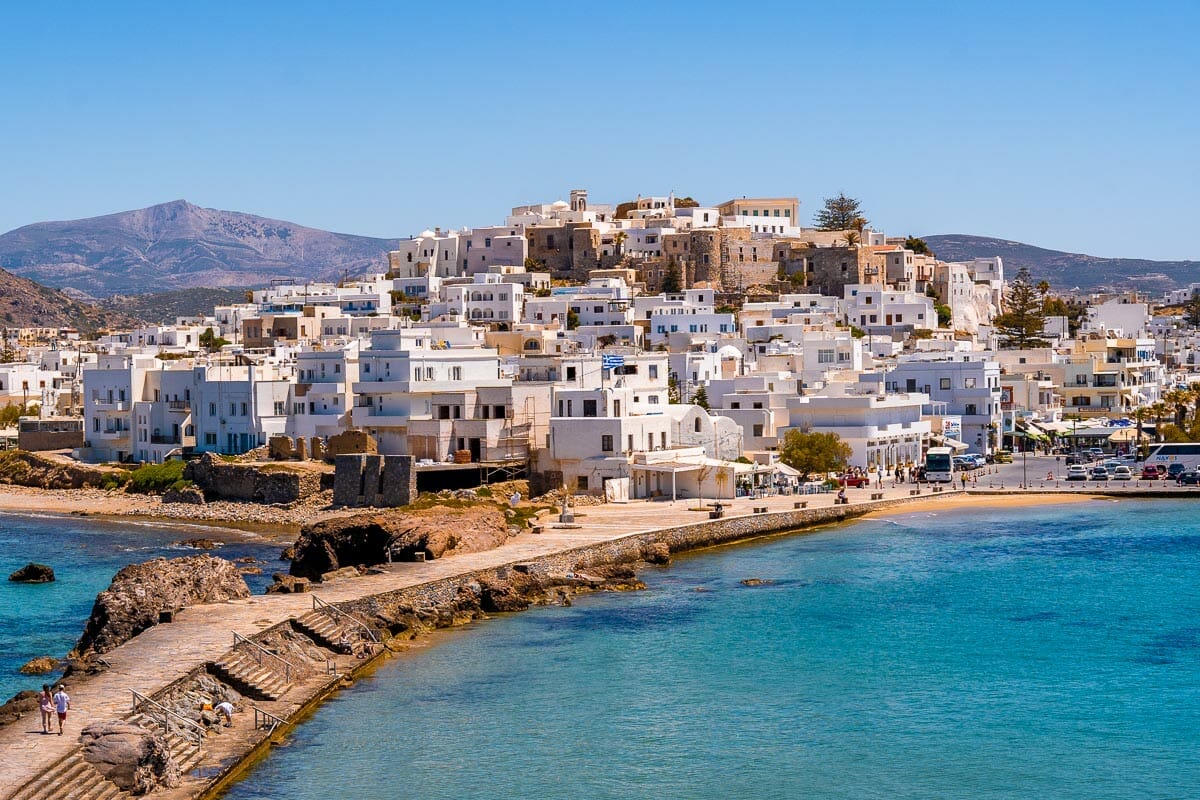 Venetian Castle and the Old Town in Chora, Naxos