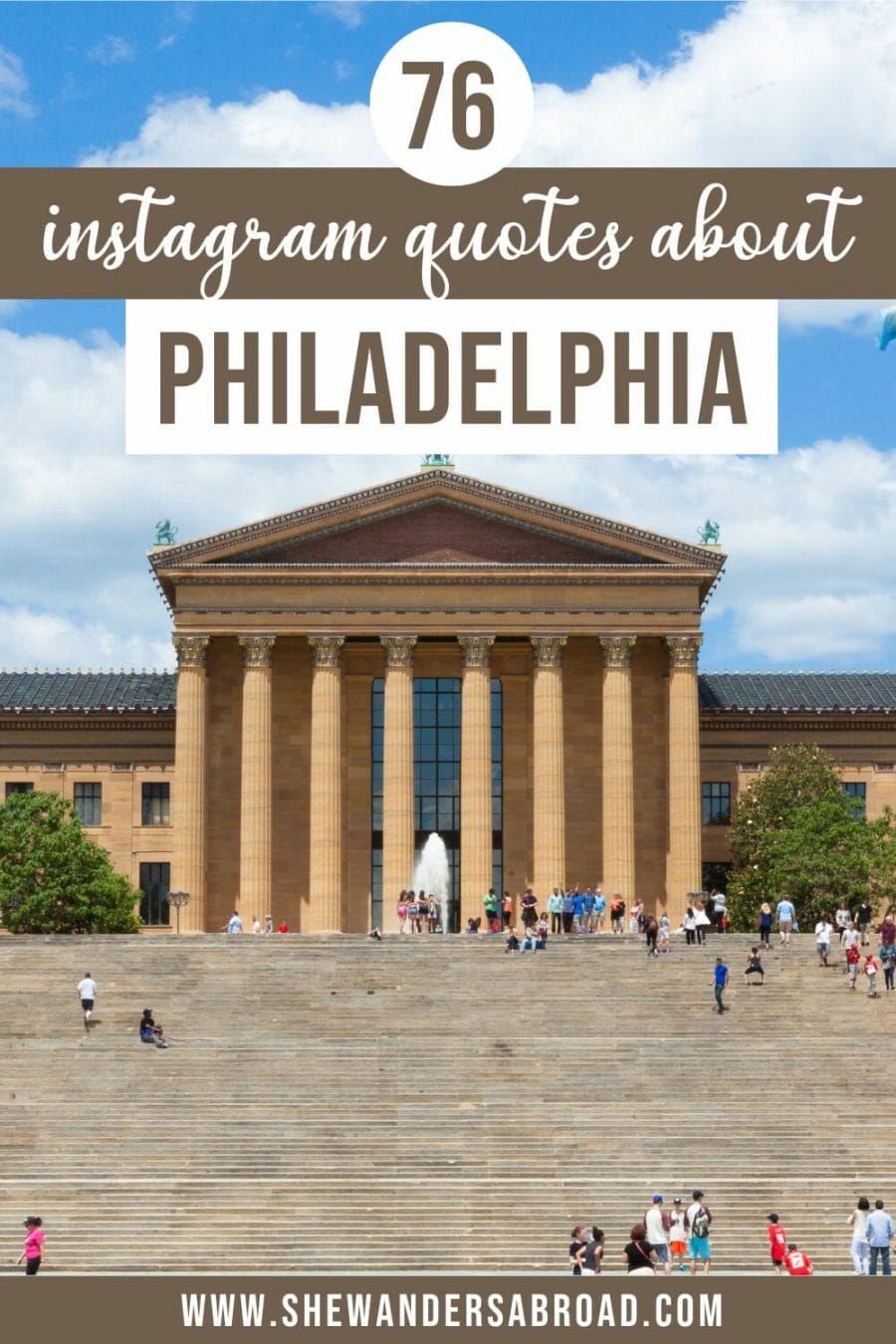 76 Philadelphia Quotes & Captions for Instagram