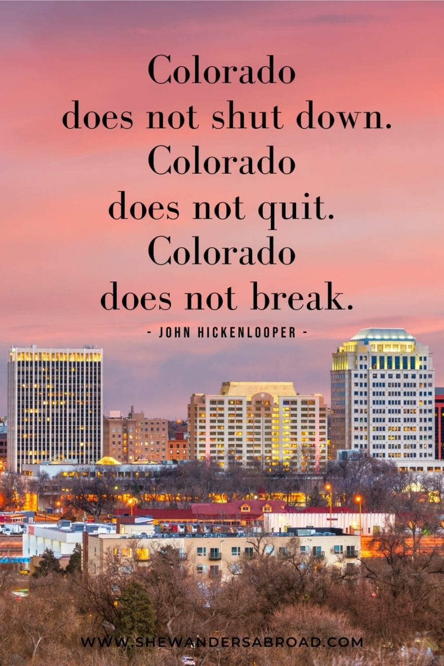 Best Colorado Quotes
