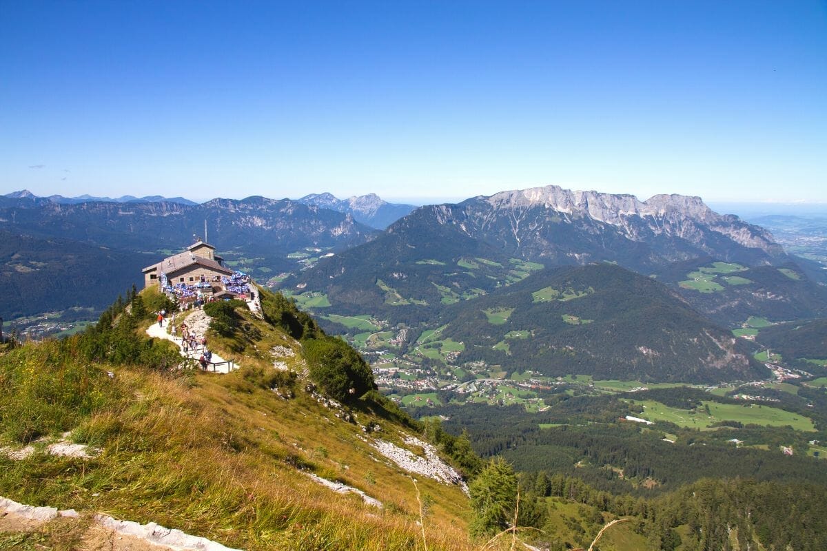 Panoramic view from the Eagle's Nest, Berchtesgaden
