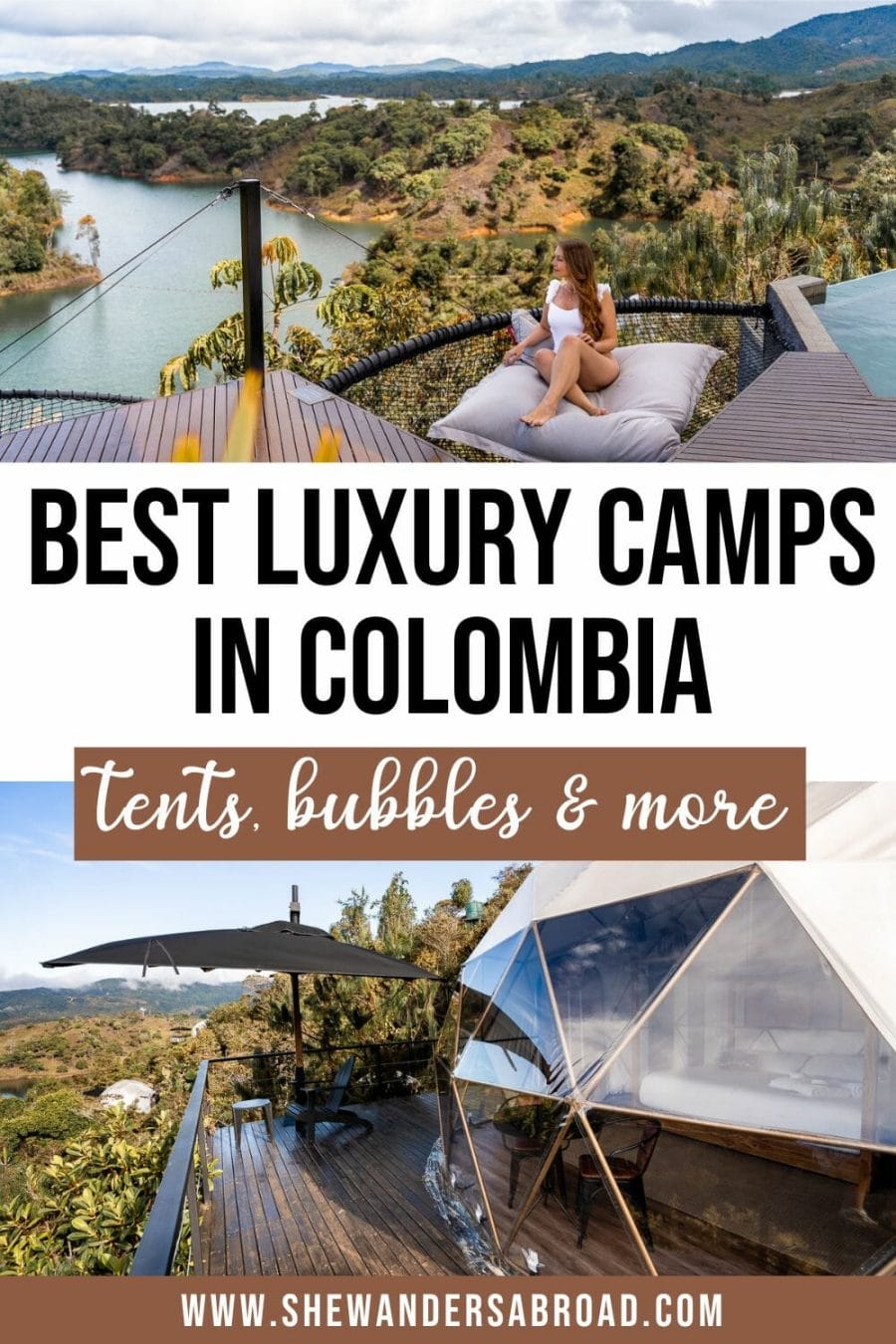 Glamping in Colombia: 17 Stunning Bubbles & Luxury Tents to Book