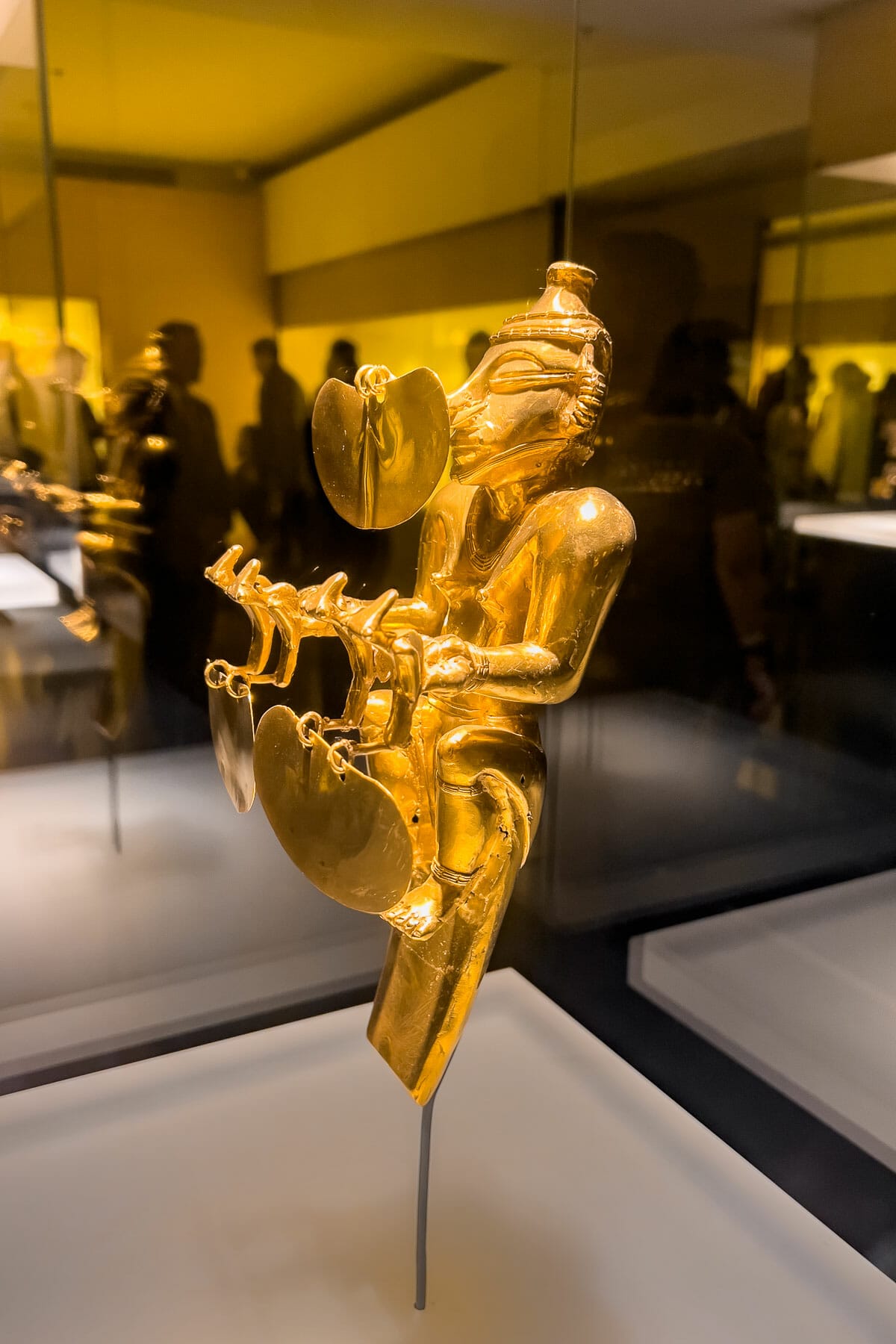 Artworks in the Gold Museum in Bogota