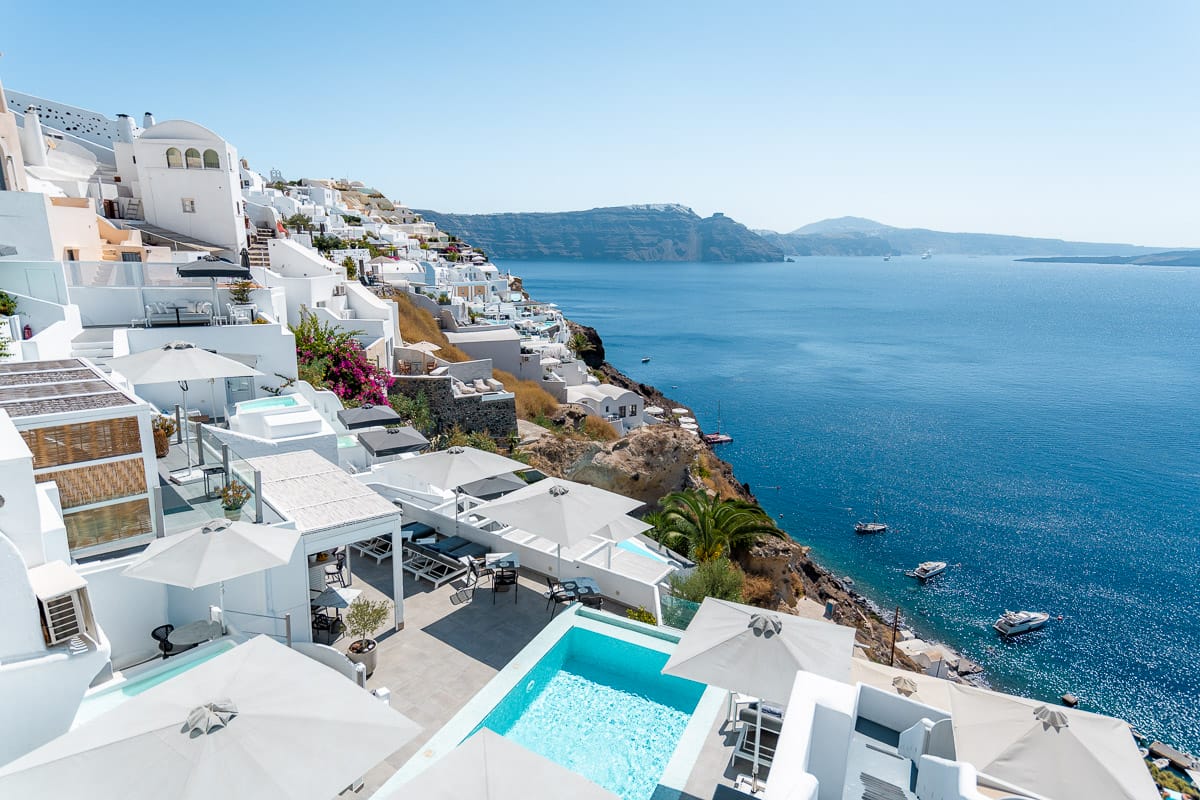 View from Santorini Secret Suites & Spa