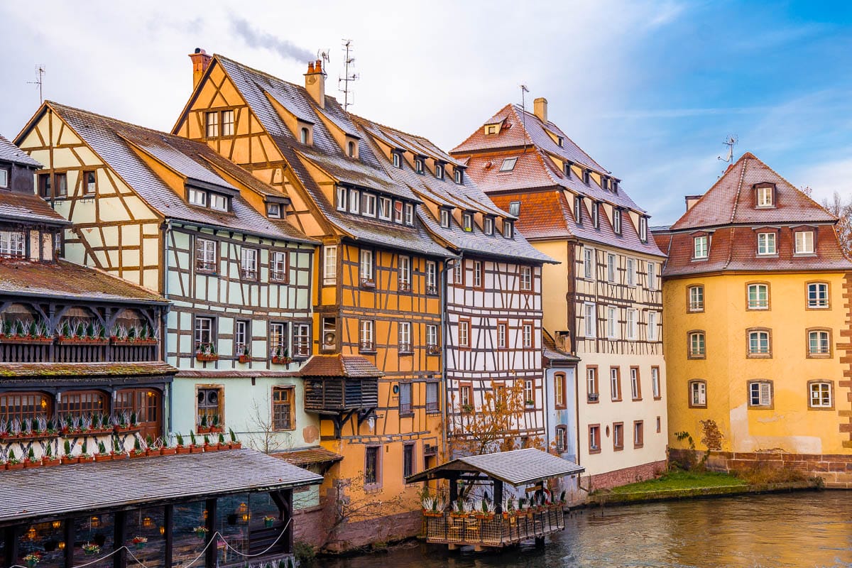 Half-timbered houses in La Petite France, Strasbourg